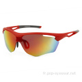 Cyclisme Moto Ski Péniche Lunettes de soleil demi-monture